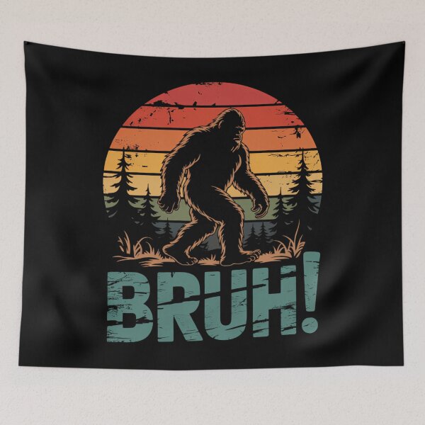 Item preview, Funny Bigfoot Bruh designed and sold by aidenpier.