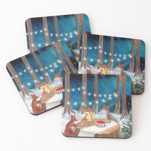 Item preview, Christmas party in the woods designed and sold by Tina van Dijk.