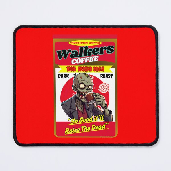 Item preview, Funny Horror | Walkers Coffee Zombie Blend Since 1968 100% Ground Brain So Good It'll Raise the Dead designed and sold by theflandonian.