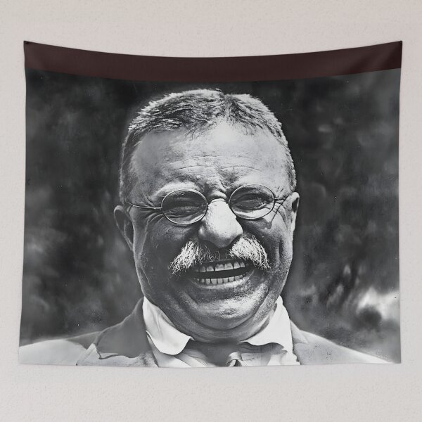 Item preview, President Theodore Roosevelt Laughing designed and sold by Jon-Baran.