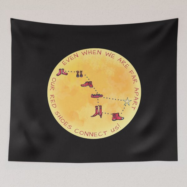 Item preview, Connected by Red Shoes – Harvest Supermoon Edition designed and sold by Our Sacred Breath.