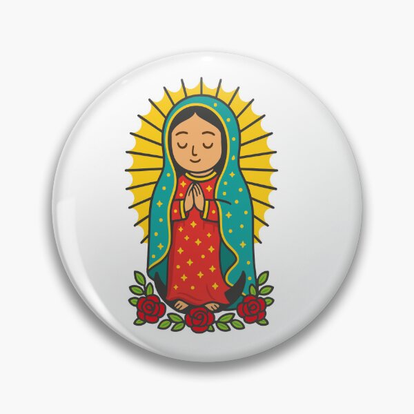 Item preview, Cute Our Lady of Guadalupe Illustration - Cartoon Style designed and sold by arteopolis.