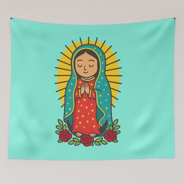 Item preview, Cute Our Lady of Guadalupe Illustration - Cartoon Style designed and sold by arteopolis.