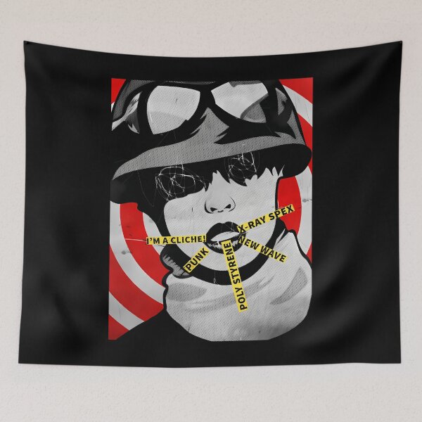 Item preview, J'Macliche Punk Poly Styrene New Wave X-Ray Spex Women Of Punk - Poly Styrene designed and sold by BeauJohnss.