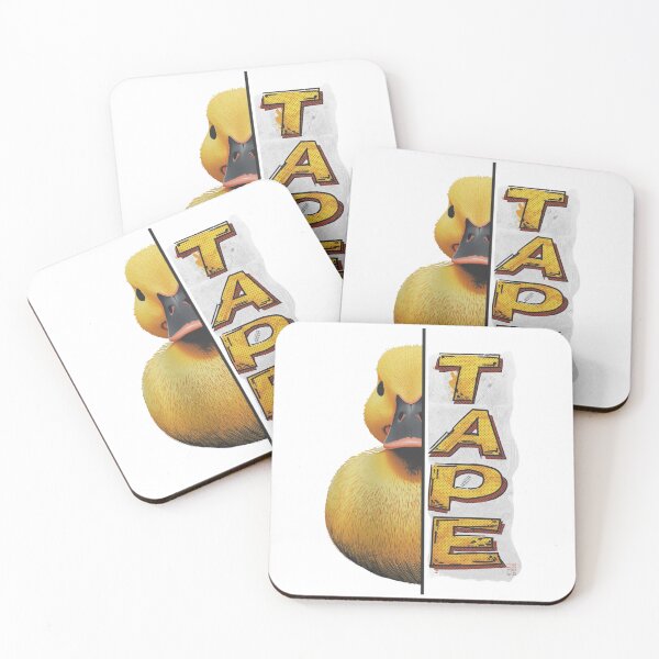 Item preview, Duck Tape Shirt – Funny Cartoon Duck and Tape Wordplay T-Shirt designed and sold by MoonLightFX.