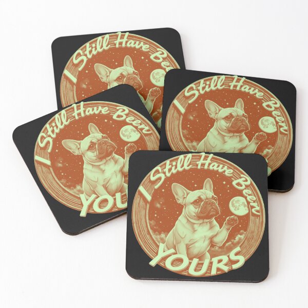 Item preview, French Bulldog Under Moonlight With Loving Quote designed and sold by e-camelleone.