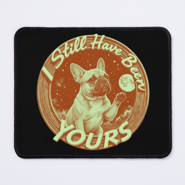 Item preview, French Bulldog Under Moonlight With Loving Quote designed and sold by e-camelleone.