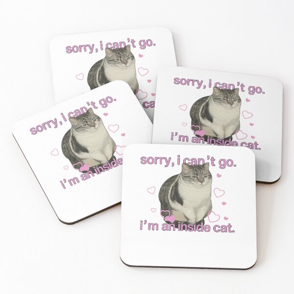 Item preview, Sorry I Can’t Go I’m an Inside Cat Shirt – Funny Introvert Cat Lover Tee designed and sold by margamPagenberg.