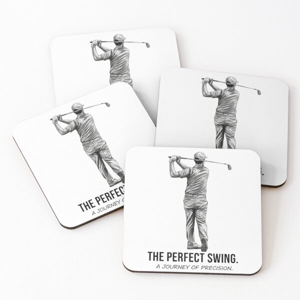 Item preview, The Perfect Golfer's Swing in Charcoal designed and sold by JOSTH.