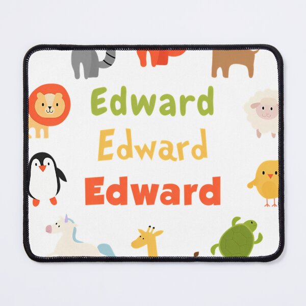 Item preview, Cute Little Baby Animals Named Edward designed and sold by mickey-zamora.