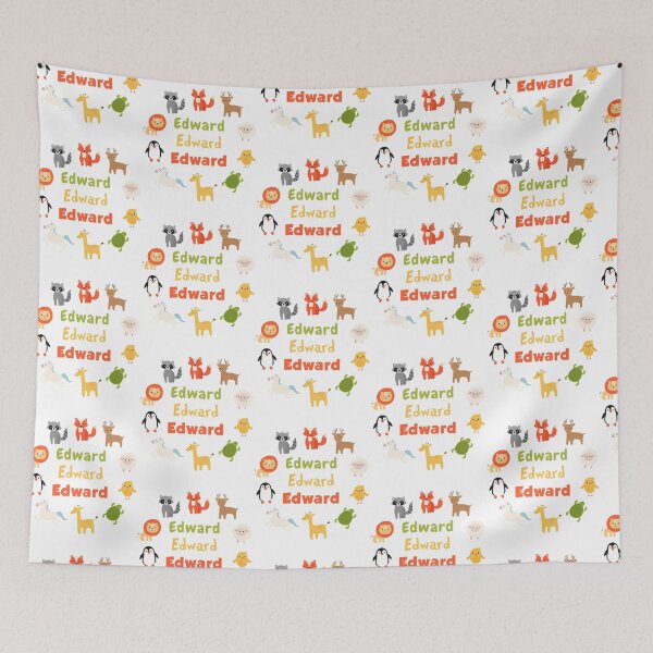 Item preview, Cute Little Baby Animals Named Edward designed and sold by mickey-zamora.