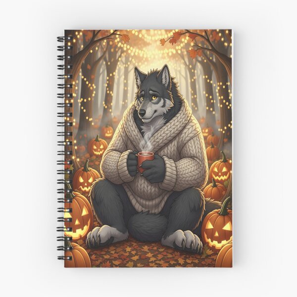Item preview, Acogedor hombre lobo de Halloween designed and sold by CER-Design.