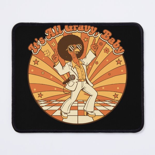 Item preview, Thanksgiving Turkey Funny Retro 70s Gravy designed and sold by LoomLevel.