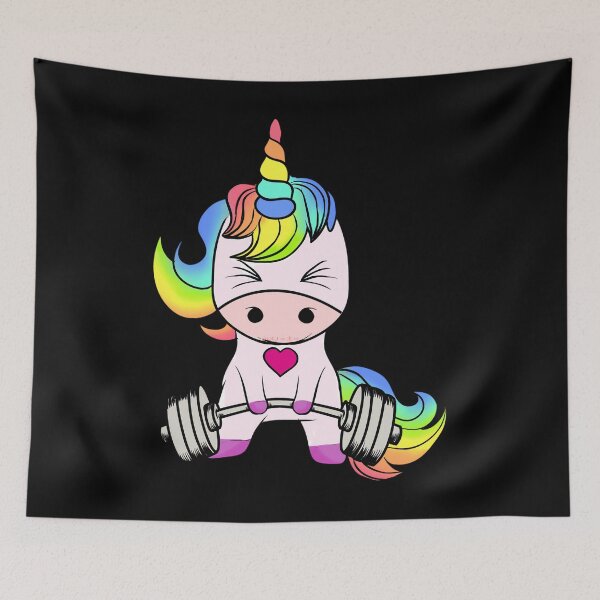 Item preview, Unicorn Weightlifting   	 designed and sold by qdwvbcov11.