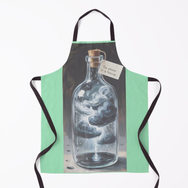 Item preview, Storm In A Bottle Surreal Art By Merch, Limited Edition designed and sold by KILEYMARGSHOP.