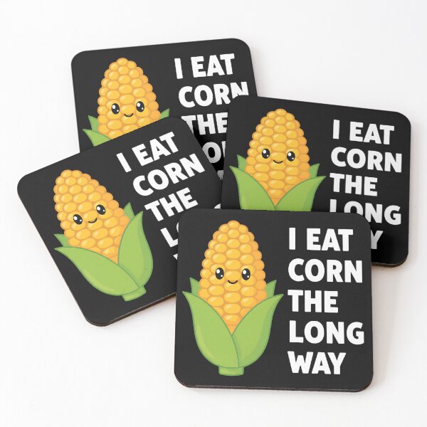 Item preview, Funny Food - I Eat Corn The Long Way designed and sold by Jaanussar.