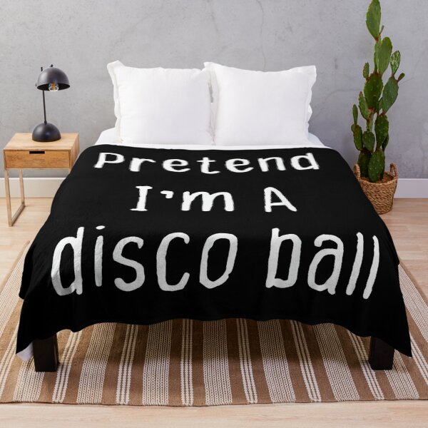 Item preview, Pretend I'm A disco ball Lazy Halloween Party Costume designed and sold by mkrcsuuh2.