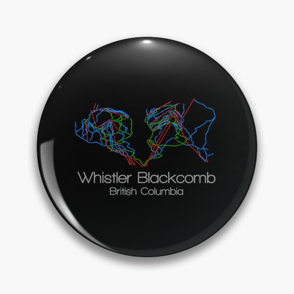 Item preview, Whistler Blackcomb  Canada  Tail Map  Ski  Snowboard  British Columbia  Mountain Classic T-Shi	 designed and sold by sfxqkjyuk94.