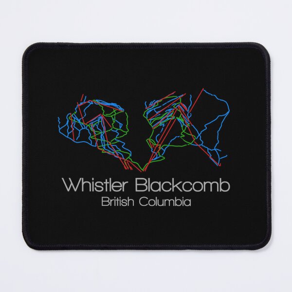 Item preview, Whistler Blackcomb  Canada  Tail Map  Ski  Snowboard  British Columbia  Mountain Classic T-Shi	 designed and sold by sfxqkjyuk94.