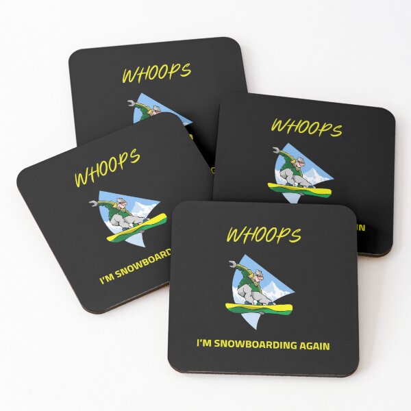 Item preview, Whoops Im Snowboarding Again Classic 		 designed and sold by obfgtftr84.