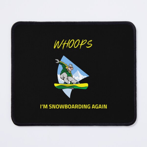 Item preview, Whoops Im Snowboarding Again Classic 		 designed and sold by obfgtftr84.