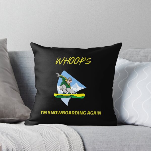 Item preview, Whoops Im Snowboarding Again Classic 		 designed and sold by obfgtftr84.