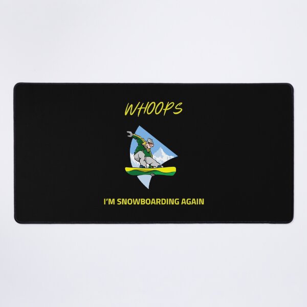 Item preview, Whoops Im Snowboarding Again Classic 		 designed and sold by obfgtftr84.