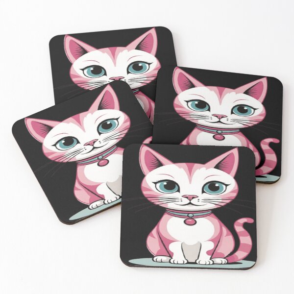 Item preview, Cute pink little cat  designed and sold by DaliaSabryTee.