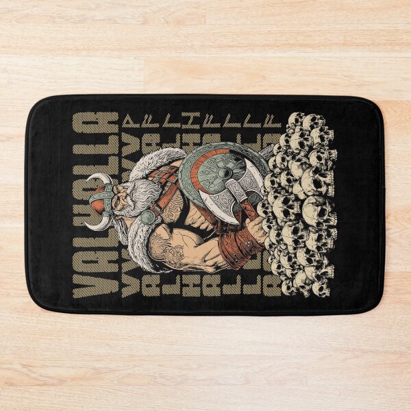 Item preview, Valhalla Runes Viking Warrior Skulls Norse Mythology designed and sold by GrandeDuc.