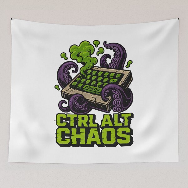 Item preview, CTRL ALT Chaos designed and sold by e-monsterz.