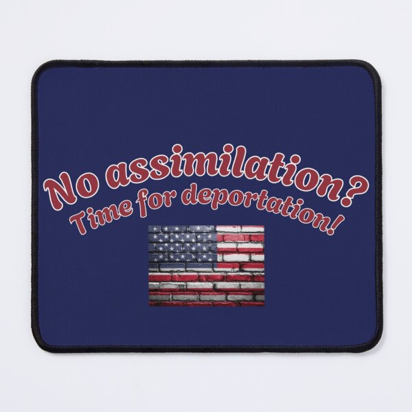 Item preview, No assimilation? designed and sold by Kid Wits Ink  "Wise enough to leave a lasting impression!".