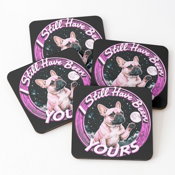 Item preview, French Bulldog Under Moonlight With Loving Quote designed and sold by e-camelleone.