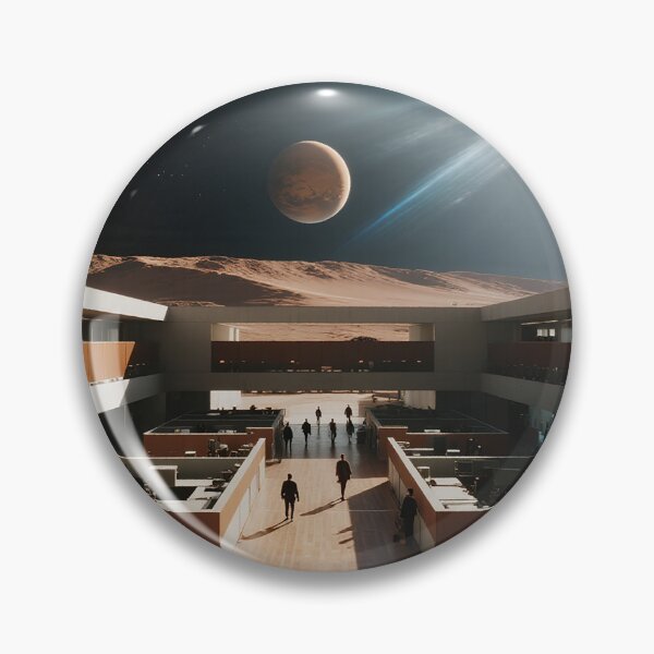Item preview, Martian Horizon Corporate Outpost designed and sold by zzz888.