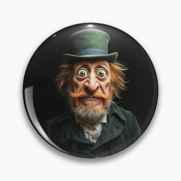Item preview, A Leprachaun his traditional green outfit with ginger hair and a ginger beard  designed and sold by Henrybubbles400.