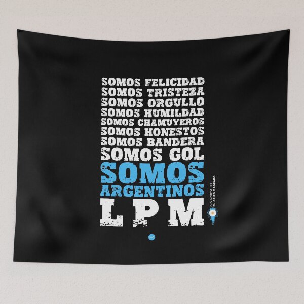 Item preview, We are Argentinians LPM - Listen mortals (fo) I designed and sold by XUSRedbubble.