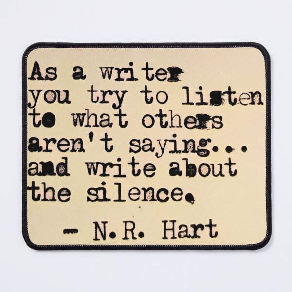 Item preview, Quote on silence designed and sold by di-Vera-Rosati.