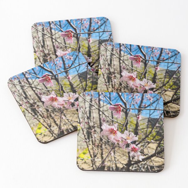 Item preview,  * Almond Blossoms in the Sun  * The First Sign of Spring  * A Gentle Touch of Pink  * Dancing Almond Flowers Tags designed and sold by Ladonchy.
