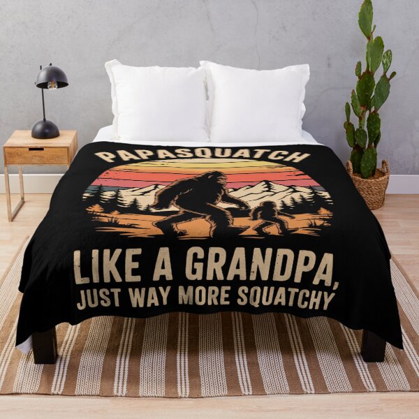 Item preview, Grandpa Funny Bigfoot Fathers Day designed and sold by tearbytea.