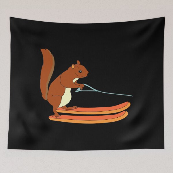 Item preview, Waterskiing Ski Squirrel Freestyle 	 Animal Classic 		 designed and sold by ltkaqrqit27.