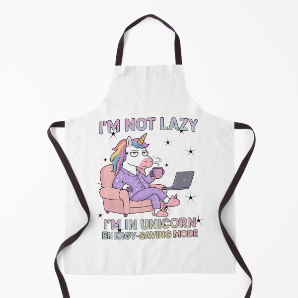 Item preview, Unicorn Energy Saving Mode Funny Lazy Day Shirt designed and sold by Moyeri.