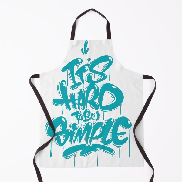 Item preview, It’s Hard To Be Simple Graffiti Typography designed and sold by andry01.