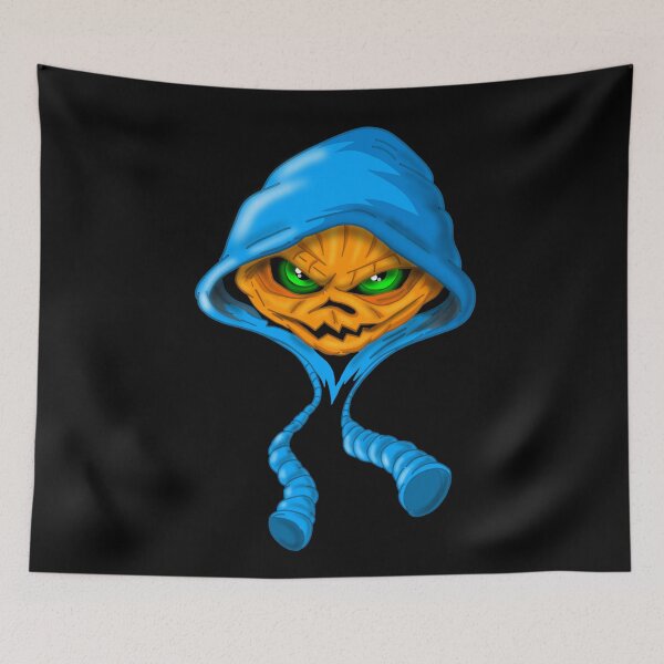 Item preview, Jack o lantern scary carved pumpkin face halloween designed and sold by TheEndDesign.