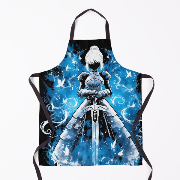 Item preview, Blue-Clad Sovereign: Excalibur's Invisible Oath in Camelot's Echo designed and sold by Senpaiwaves.