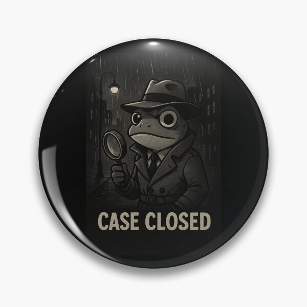 Item preview, Detective Frog – Case Closed designed and sold by ReiCormac.