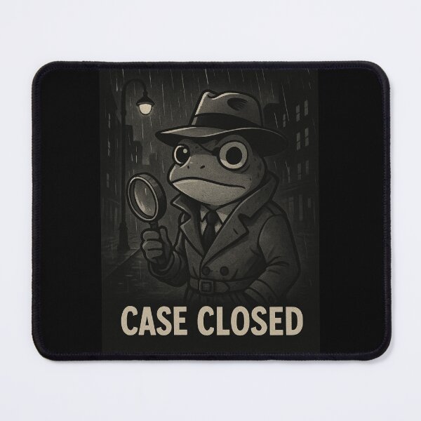 Item preview, Detective Frog – Case Closed designed and sold by ReiCormac.