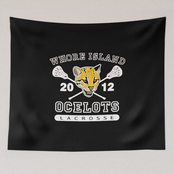 Item preview, Whore Island Ocelots Laracrosse   	 designed and sold by obfgtftr84.