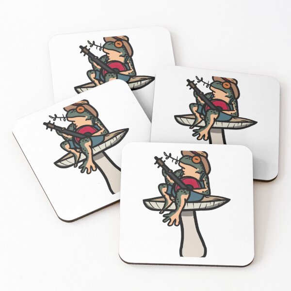 Item preview, Frog Playing Banjo On A Mushroom  	 	 designed and sold by qhuhwhjqej6.