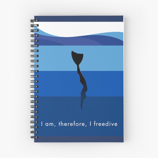 Item preview, I am therefore I freedive designed and sold by KeatsDesign.