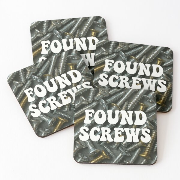 Item preview, FOUND SCREWS – For When You’ve Lost Yours designed and sold by Monkeysalad.