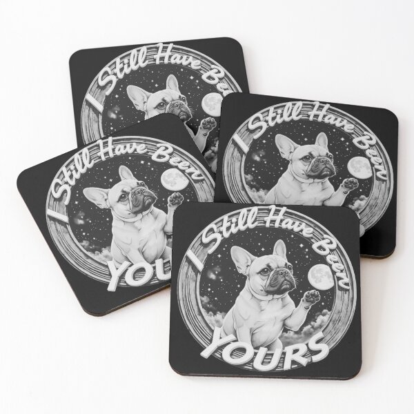 Item preview, French Bulldog Under Moonlight With Loving Quote designed and sold by e-camelleone.